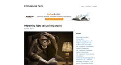 Desktop Screenshot of chimpanzeefacts.org